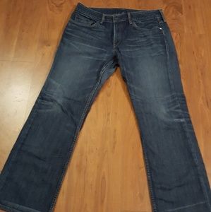 Bonobos men's bootcut jeans light wash 34X30